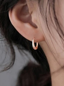 Nooxian Hoa tai vòng tối giản - Hoa hồng vàng - Xem 1