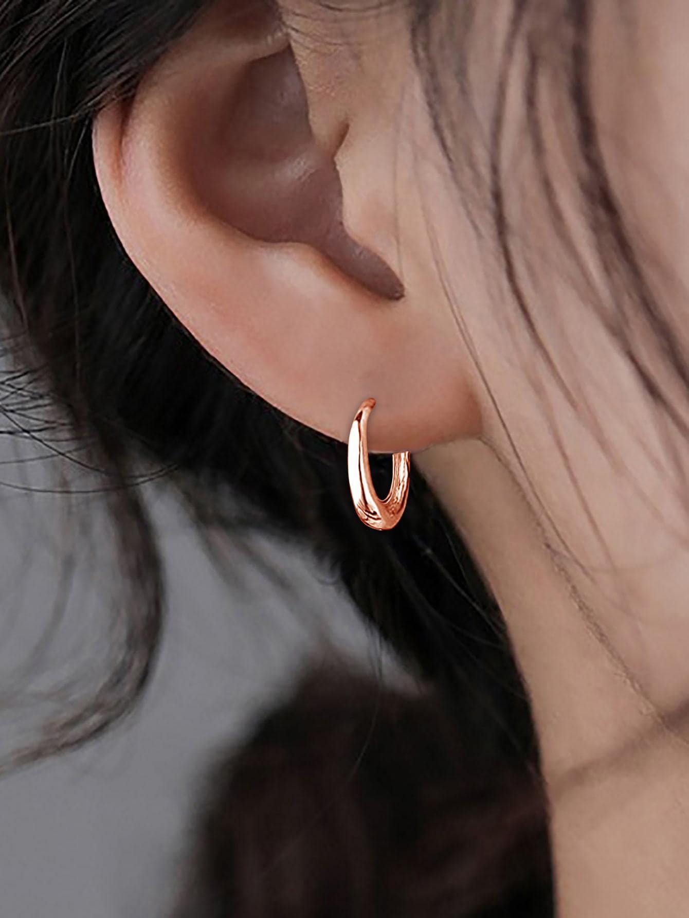 Nooxian Hoa tai vòng tối giản - Hoa hồng vàng - Xem 1