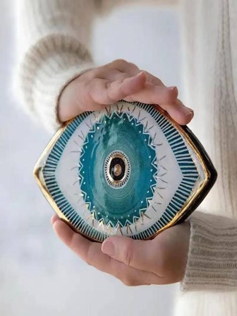 1pc PMMA Decoration Object, Modern Eye Design Decoration Craft For Home Best Gifts Birthday