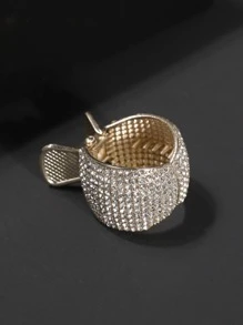 Men Rhinestone Decor Hair Claw - Multicolor - View 3