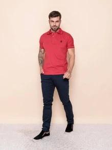 Men Pants - Navy Blue - View 4