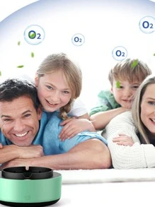 1 Máy Lọc Không Khí Gạt Tàn Thuốc Lá Để Hít Mùi Thuốc Lá, Loại Bỏ Thông Minh Khói Thuốc Lá Hút Thuốc Lá Khử Mùi Thuốc Lá Trong Nhà Phòng Khách, Văn Phòng Hút Thuốc Trên Ô Tô, Sử Dụng 2 Pin Số 5 (Không Bao Gồm Pin) - màu xanh lá - Xem 7