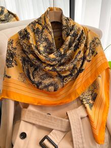 Tree Print Bandana - Multicolor - View 2