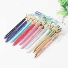 1支裝鑽石裝飾隨機圓珠筆，學生創意多用途書寫筆 - 彩色 - 查看 8