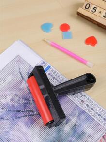 1pc Diamond Painting Roller Applicator To Firmly Press Diamonds - Red - View 4