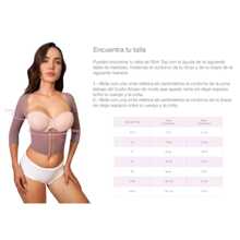 Faja Moldeadora Brazos Y Espalda Slim Top Senos Libres 2042 - Negro - Ver 6