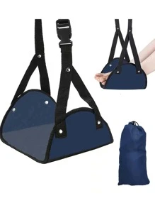 Minimalistischer Faltbarer Fußhocker Für Reisen Inklusive Gurt, Fußhocker, Beinhocker, Für Flugreisen, Handgepäck Für Männer Und Frauen, Studenten Reise Zubehör, Reiseutensilien Für Schüler