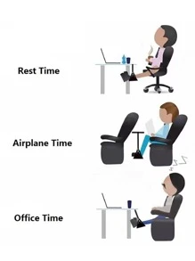 Minimalistischer Faltbarer Fußhocker Für Reisen Inklusive Gurt, Fußhocker, Beinhocker, Für Flugreisen, Handgepäck Für Männer Und Frauen, Studenten Reise Zubehör, Reiseutensilien Für Schüler