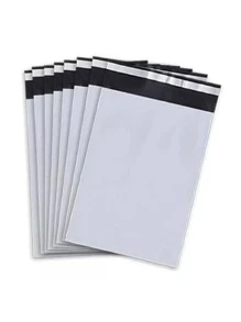 100 Bolsas 28*42 Cm Sobre De Plástico Para Envio Paqueteria - Gris - Ver 2