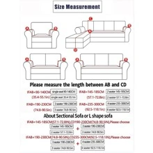 Vỏ Sofa Co Giãn Họa Tiết Kẻ Sọc & 1 Vỏ Đệm - Nhiều màu - Xem 8