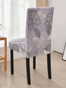1pc Chair Covers For Dining Room Kitchen Chair Slipcovers Soft Removable Washable For Living Room - Multicolor - View 2