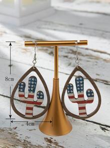 Bông tai lủng lẳng - Nhiều màu - Xem 3