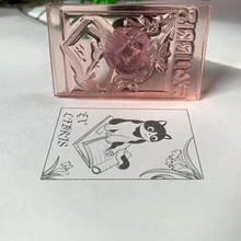 1 pieza Sello con diseño de gato - Rosa - Ver 4