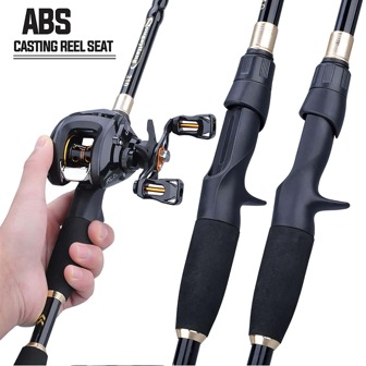 Nanan Telescopic Fishing Rod Ultra-light Spinning Casting Fishing Rod Carbon Fiber Ultra-short 1.8/2.1/2.4 Fishing Rod Tackle