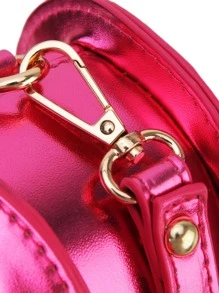 Novelty Eggplant Shaped Small Crossbody Bag For Women Purple Shoulder Bag Clutch Bag - Purple - View 6