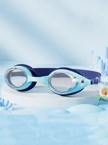Cartoon Astronaut Pattern Swimming Goggles For Kids