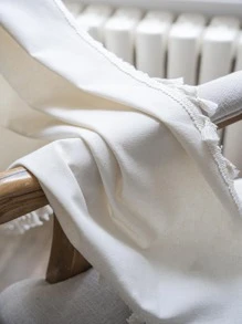 1 rèm phòng ngủ trơn Bubaba, rèm che nắng bằng polyester tối giản Boho có tua rua trang trí, thích hợp cho phòng khách, phòng ngủ, nhà bếp, phòng ăn, phòng tập thể dục, hiên nhà, mọi mùa, trang trí ngày lễ - Màu be - Xem 11