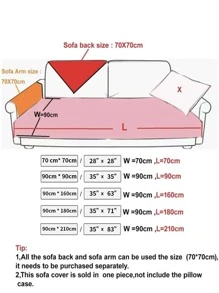 1入組撞色滾邊沙發現代滌綸防滑毛巾套適用於客廳 - 米色 - 查看 4
