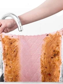 5入組/套隨機色抹布,現代珊瑚絨清潔抹布 - 彩色 - 查看 5