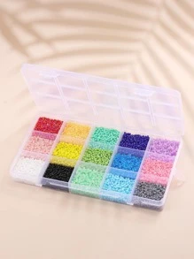 1 hộp Phụ kiện trang sức DIY - Nhiều màu - Xem 2