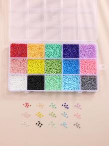 1 hộp Phụ kiện trang sức DIY - Nhiều màu - Xem 3