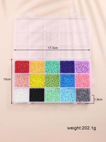 1 hộp Phụ kiện trang sức DIY - Nhiều màu - Xem 6