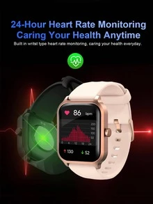 Relojes Inteligentes Luminoso Casual Deportivo - Rosa - Ver 5