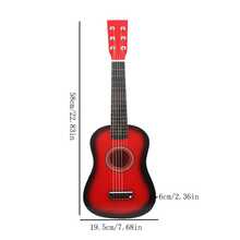 1pc 23 Inch Wooden Ukulele, Modern Musical Instrument For Beginner - Red - View 3