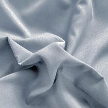 4pcs Polyester Chất xơ Màu thuần Bộ Ga Giường , Bao gồm Chăn Vừa vặn , Vỏ chăn Duvet Và Vỏ gối - Đối với Cỡ lớn Giường ( ) , Có sẵn In 3 Kích thước , 25cm Chiều sâu - Xám - Xem 6