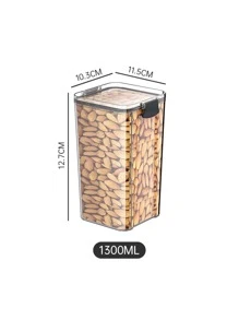 1pc Clear Food Storage Box