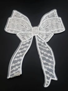 Tá dược trang trí may mặc - trắng - Xem 3