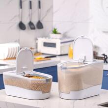 Large Food Storage Containers with Locking Lid - Grey - View 2