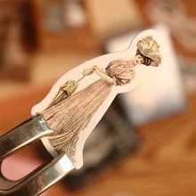 30pcs Vintage Scrapbooking Journalism Stickers Decorative Retro Character Collection Sticker - Red - View 7