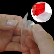 1box PVC Double-sided Tape, Simple Clear Tape For Home - Clear - View 6