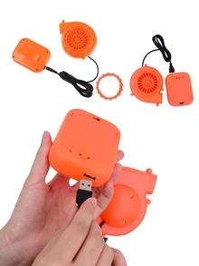 Cartoon Panda Design Inflatable Costume - Black and White - View 9