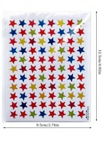 880 pezzi Mini Adesivi Stelle Colorati - Multicolore - Visualizzare 2