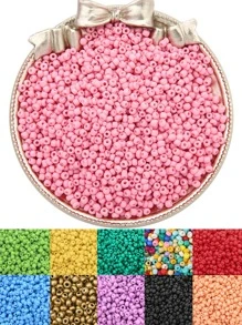 1 caja Accesorio de joya DIY cuenta - verde menta - Ver 5