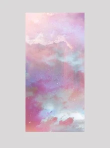 Sun Protective Anti UV 1pc Galaxy Print Sports Neck Gaiter - Multicolor - View 2