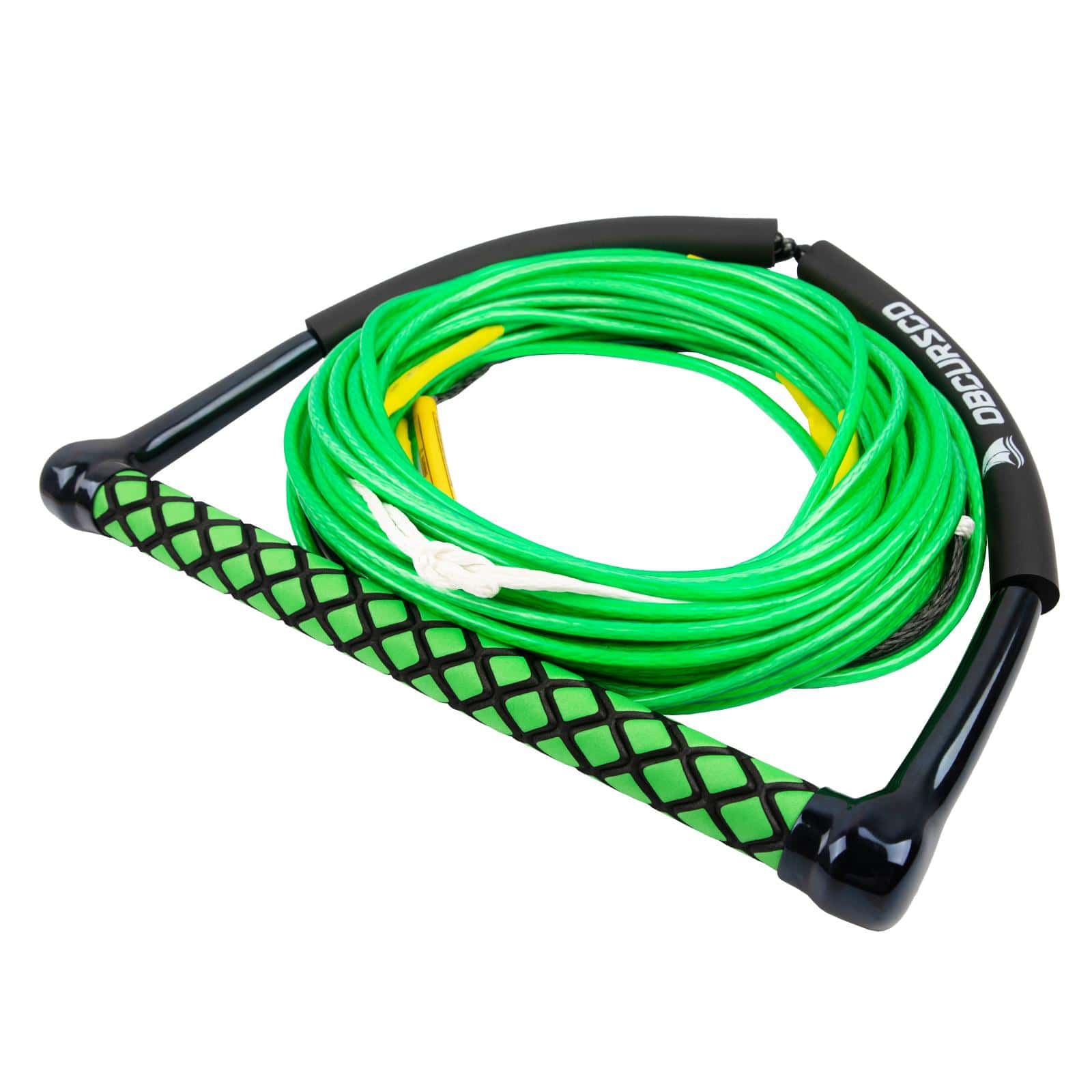 75 ft Wakeboard Rope, 4 Section Dyneema Watersport Rope with EVA Handle for Wakeboard, Water Ski and Kneeboard - Màu xanh lá - Xem 1
