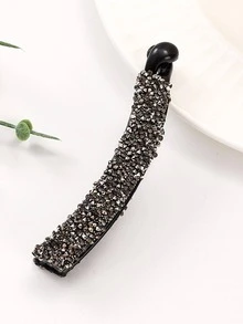 6 chiếc kẹp chuối trang trí bằng đá rhinestone - Nhiều màu - Xem 4