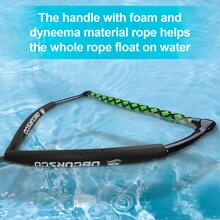 75 ft Wakeboard Rope, 4 Section Dyneema Watersport Rope with EVA Handle for Wakeboard, Water Ski and Kneeboard - Màu xanh lá - Xem 5