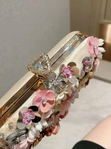 Túi đeo vai hoa, Túi sườn xám, Túi cầm tay tiên nữ, Túi dự tiệc, Túi phù dâu, Túi cô dâu, Túi vuông, Túi dạ hội, Túi cầm tay ngọc trai, Túi đính hạt sequin, Túi đựng váy trang trọng, Túi đeo vai xích - Nhiều màu - Xem 8