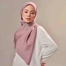 hiyab mujer - Púrpura malva - Ver 2