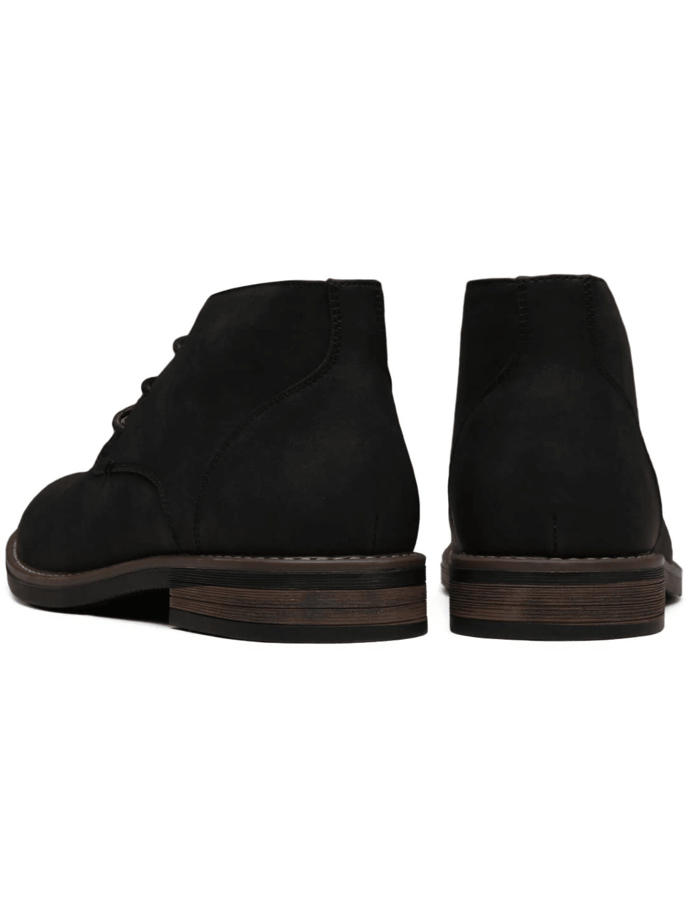 SHOESMALL Jousen Men's Chukka Boots Lace Up Desert Ankle Boots Classic