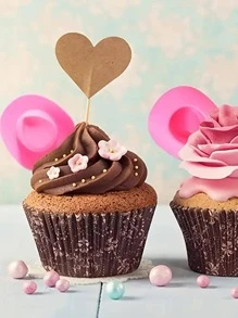 10 piezas mini vaquero occidental Sombrero para Botella Decoración - Rosa - Ver 2