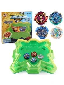 9 piezas DIY Trompo Juguete - Multicolor - Ver 5