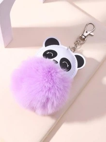 Túi Trang Trí Gấu Trúc & Pom Pom Dễ Thương - Nhiều màu - Xem 4