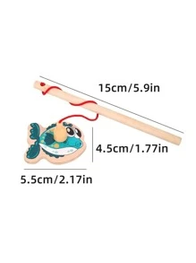Trò chơi câu cá bằng gỗ từ tính, trò chơi câu cá sinh vật biển, trò chơi vui nhộn, quà tặng lễ tạ ơn, quà tặng giáng sinh và quà tặng sinh nhật - Nhiều màu - Xem 4