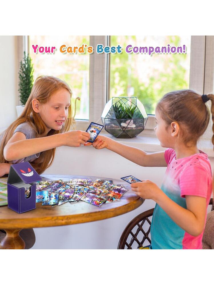150+ Premium Deck Box Case for PTCG, MTG, Large Capacity with 2