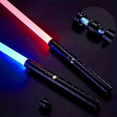 7-Color 2-In-1 Rechargeable Metal Toy - The Perfect Choice For Role-Playing, Weapon, Archery Set!